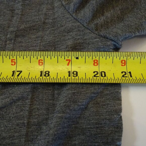 Nashville Music City Graphic T-Shirt Short Sleeve Women Size L Grey Crew Neck - Picture 4 of 5